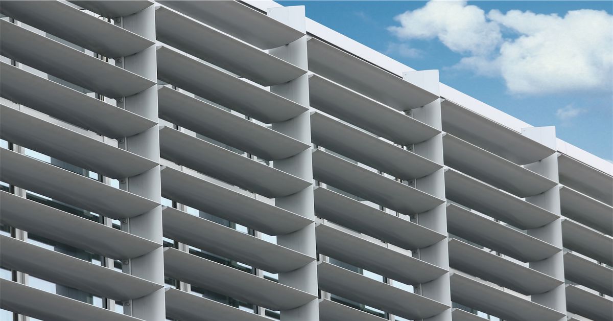 Aluminum Sunshade 1 Aluminum Sunshade