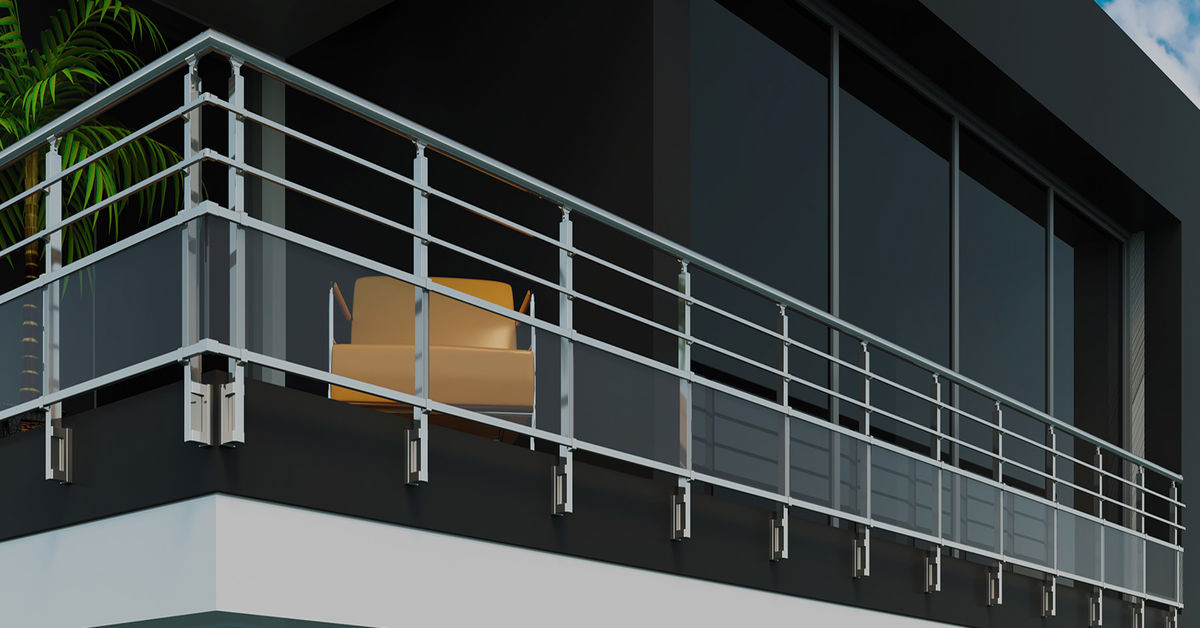 Alüminyum Korkuluk Küpeşte Sistemleri 1 Alüminyum Korkuluk Küpeşte Sistemleri